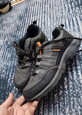 Gri Bağcıklı Erkek Outdoor Ayakkabı - Görsel 3