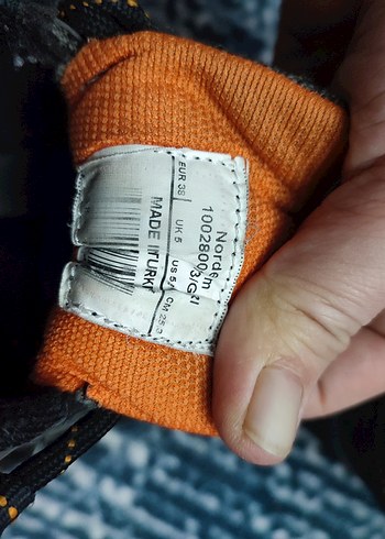 Gri Bağcıklı Erkek Outdoor Ayakkabı - Görsel 7