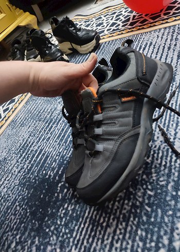 Gri Bağcıklı Erkek Outdoor Ayakkabı - Görsel 2