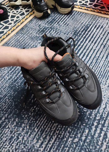 Gri Bağcıklı Erkek Outdoor Ayakkabı - Görsel 5