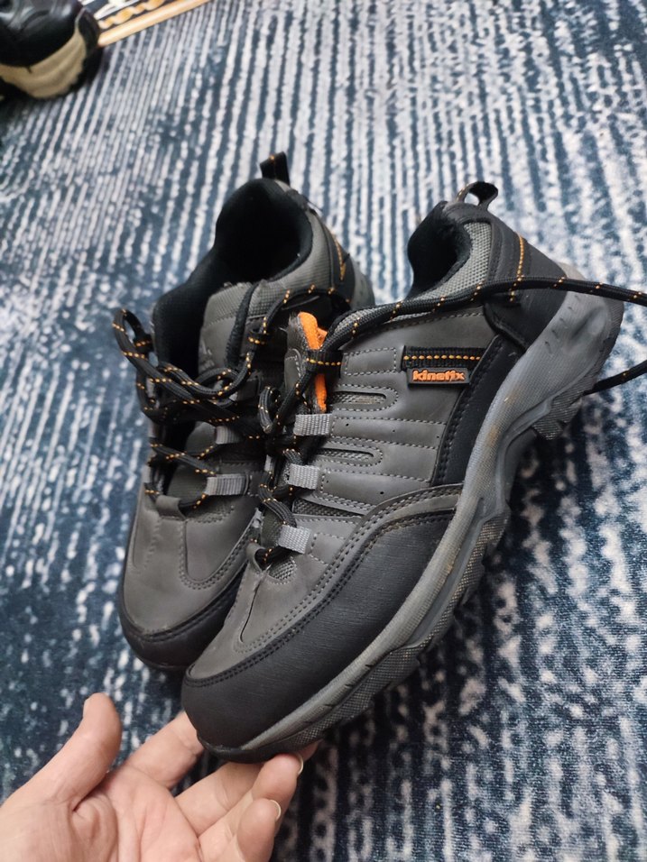 Gri Bağcıklı Erkek Outdoor Ayakkabı - Görsel 3