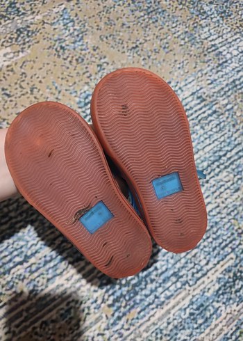 25 Beden mavi Renk Mavi Tokalı Erkek Çocuk Sandalet
