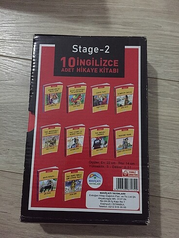  Beden İngilizce Hikaye Kitap Seti