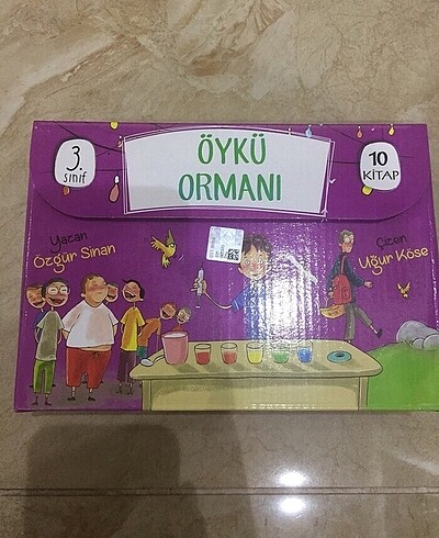 Üç adet kitap seti