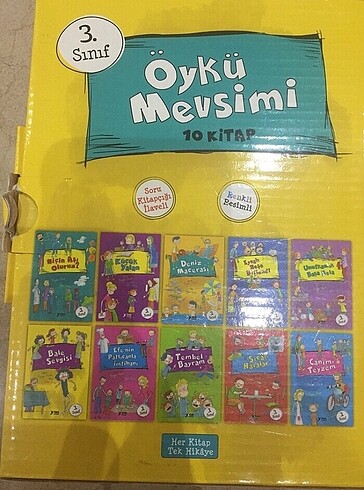  Beden Üç adet kitap seti