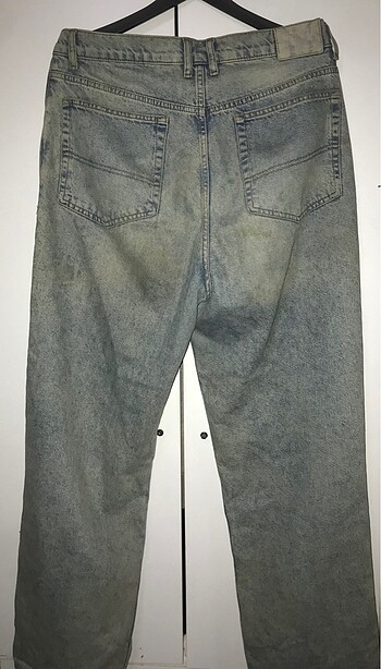 32 Beden mavi Renk Baggy jean pantolon