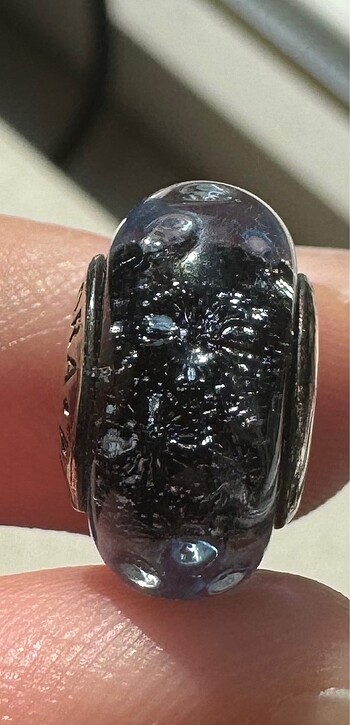 Beden mavi Renk Pandora Okyanus Murano Charm