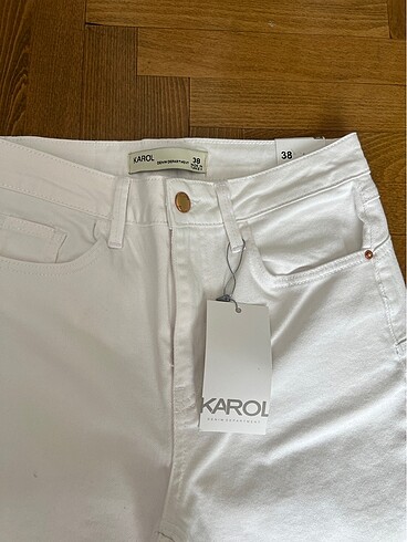 Diğer KAROL BEYAZ JEAN PANTALON