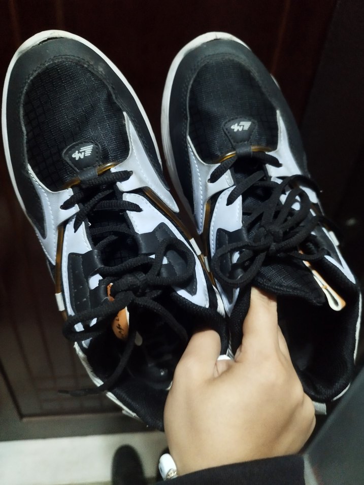 Siyah Gri Bağcıklı USPA Spor Ayakkabı - Görsel 2