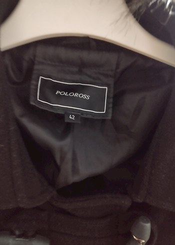 Düğmeli Siyah Kaban yeni - Görsel 5