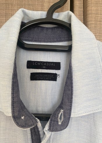 Gri Keten Erkek Uzun Kollu Gömlek - Görsel 2