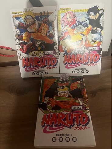  Maruto 1,2,3. Manga