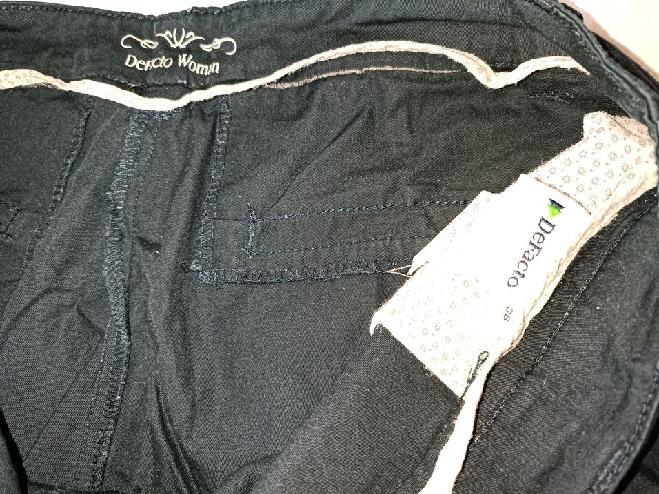 Defacto orijinal marka kadın bermuda şort - Görsel 3