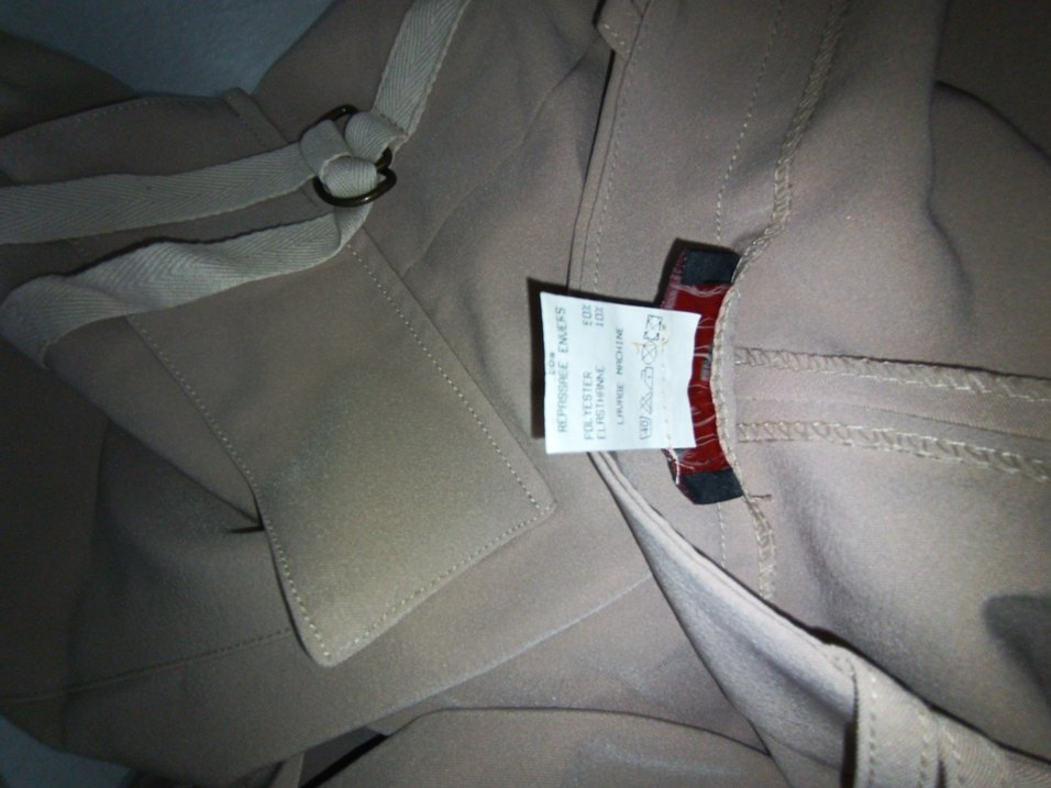 Kadın Bej Kemerli kargo cepli Bermuda Şort - Görsel 3