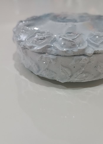 Güllü dekoratif kutu aksesuar/ Aksesuar kutusu - Görsel 4