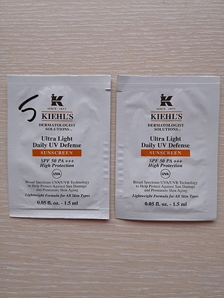 kiehls güneş krem deneme boy