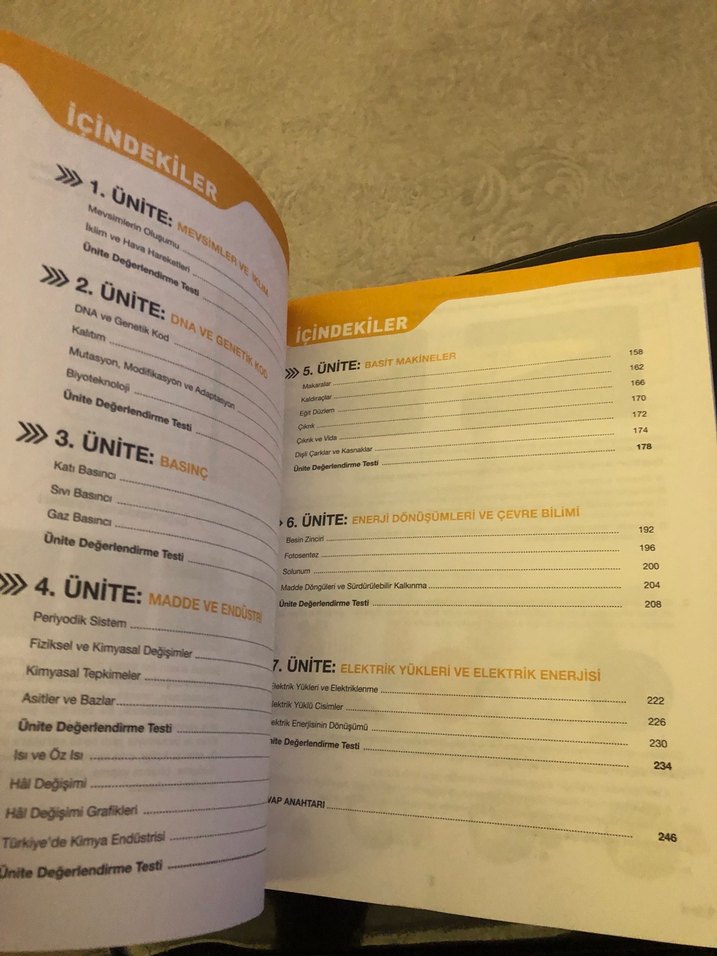 Hız yayınları 8. Sınıf fen bilimleri - Görsel 3