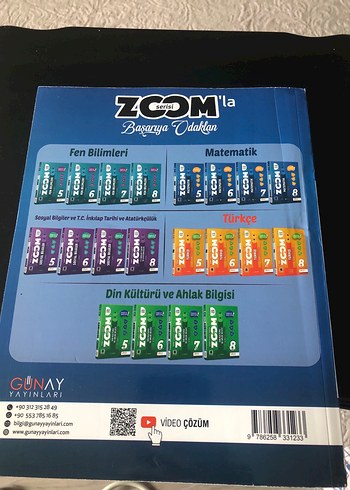 7. Sınıf Matematik Zoom Soru Bankası - Görsel 2