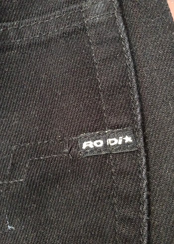 Kadın Siyah Normal Kesim Kot Pantolon - Görsel 5