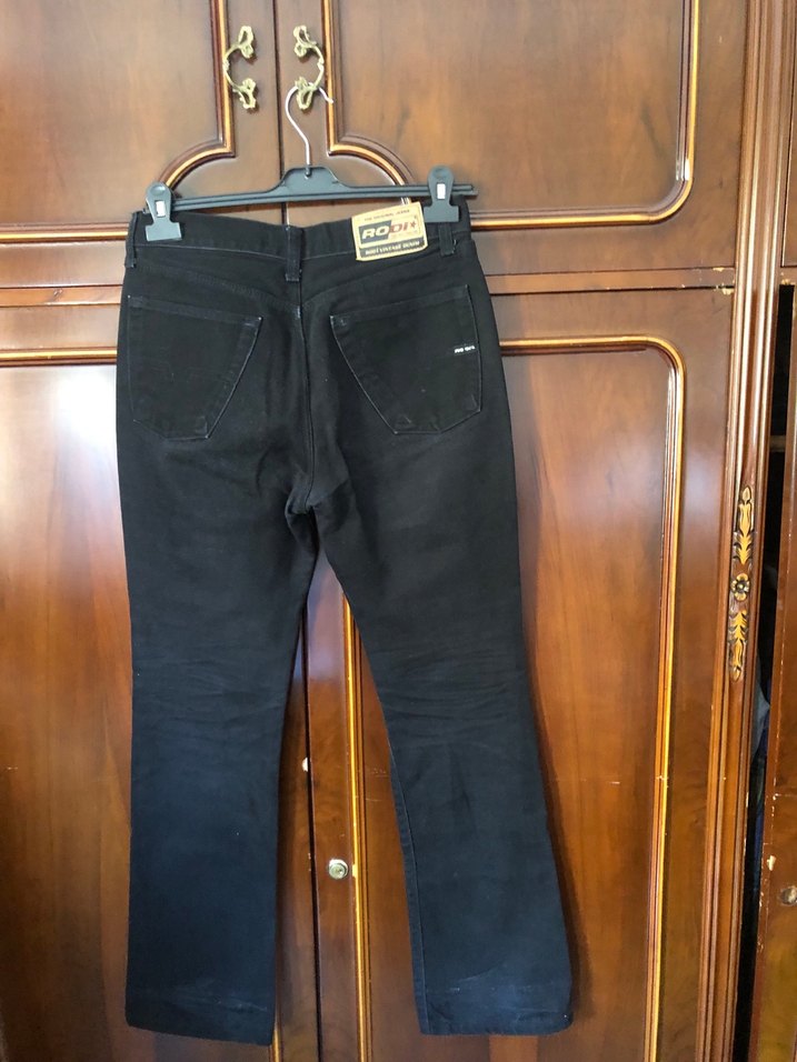 Kadın Siyah Normal Kesim Kot Pantolon - Görsel 2