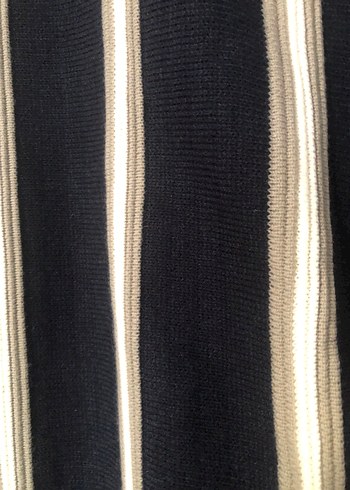 Çizgili Uzun Kollu tiriko erkek kazak - Görsel 5