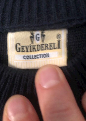 Çizgili Uzun Kollu tiriko erkek kazak - Görsel 8