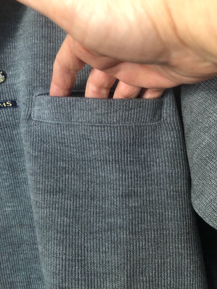 Gri Uzun Kollu Düğmeli Erkek Sweatshirt - Görsel 5