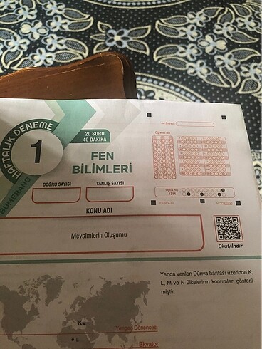 8. Sınıf bumerang fen bilimler denemeler - Görsel 5
