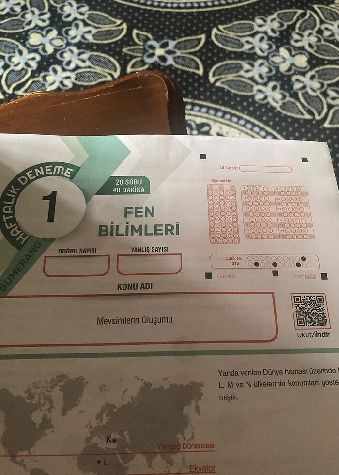 8. Sınıf bumerang fen bilimler denemeler - Görsel 5