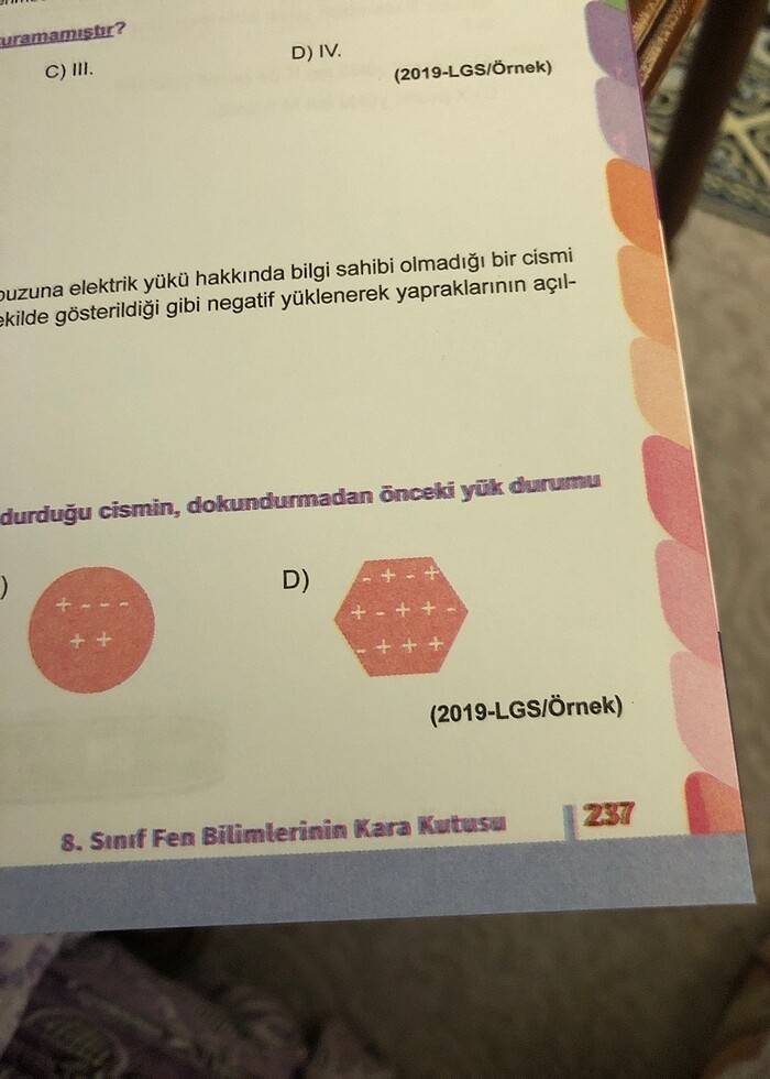 8. Sınıf fen LG?si çıkmış soru havuzu - Görsel 4