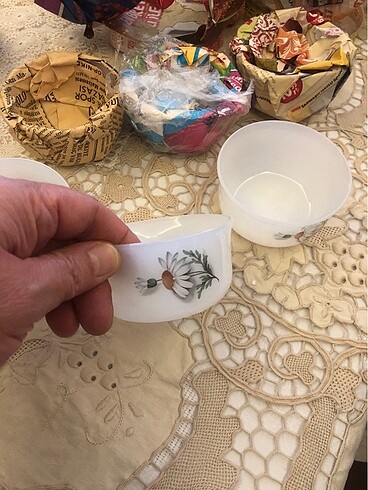  Beden Arcopal france papatya dondurmalık reçellik