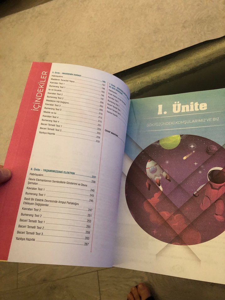 Bumerang 5. Sınıf Fen Bilimleri Akıllı Kitap - Görsel 5