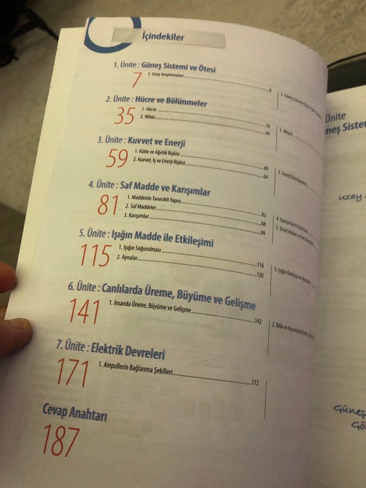 7. Sınıf Fen Bilimleri Konu Kitabı - Görsel 3