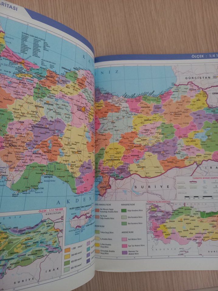 Orta Atlas İlköğretim Harita Kitabı - Görsel 4