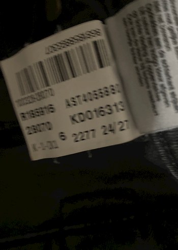 Kadın Gri Normal Boy Denim Pantolon - Görsel 3