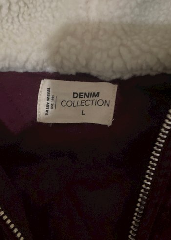 Bordo Fermuarlı Kadın Ceket - Görsel 2