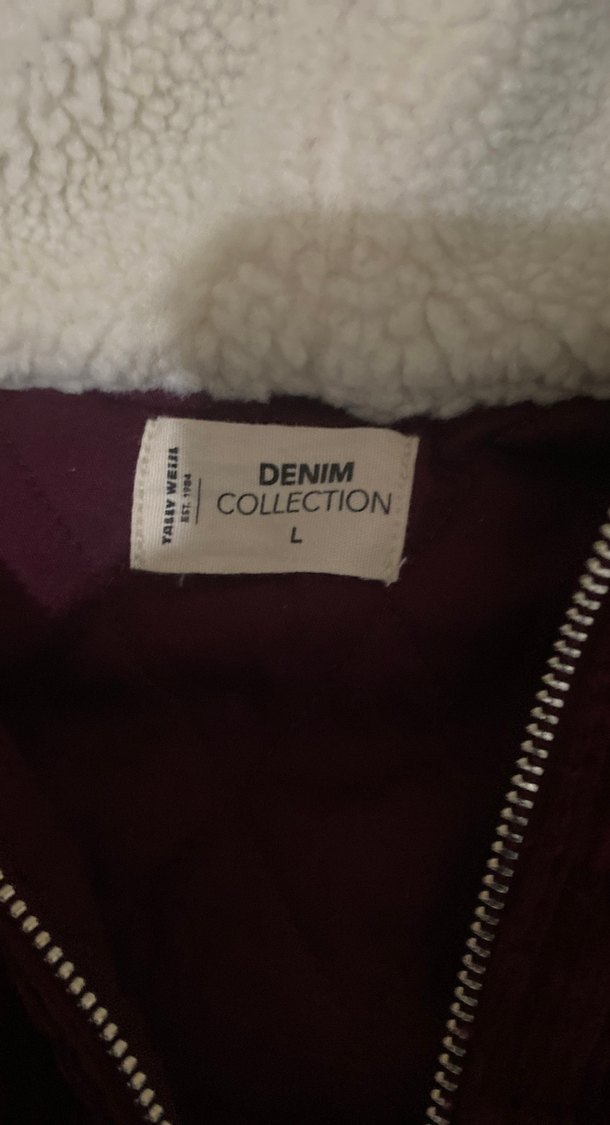 Bordo Fermuarlı Kadın Ceket - Görsel 2