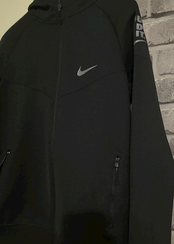 Erkek Siyah Fermuarlı Yüksek Yakalı Sweatshirt - Görsel 2