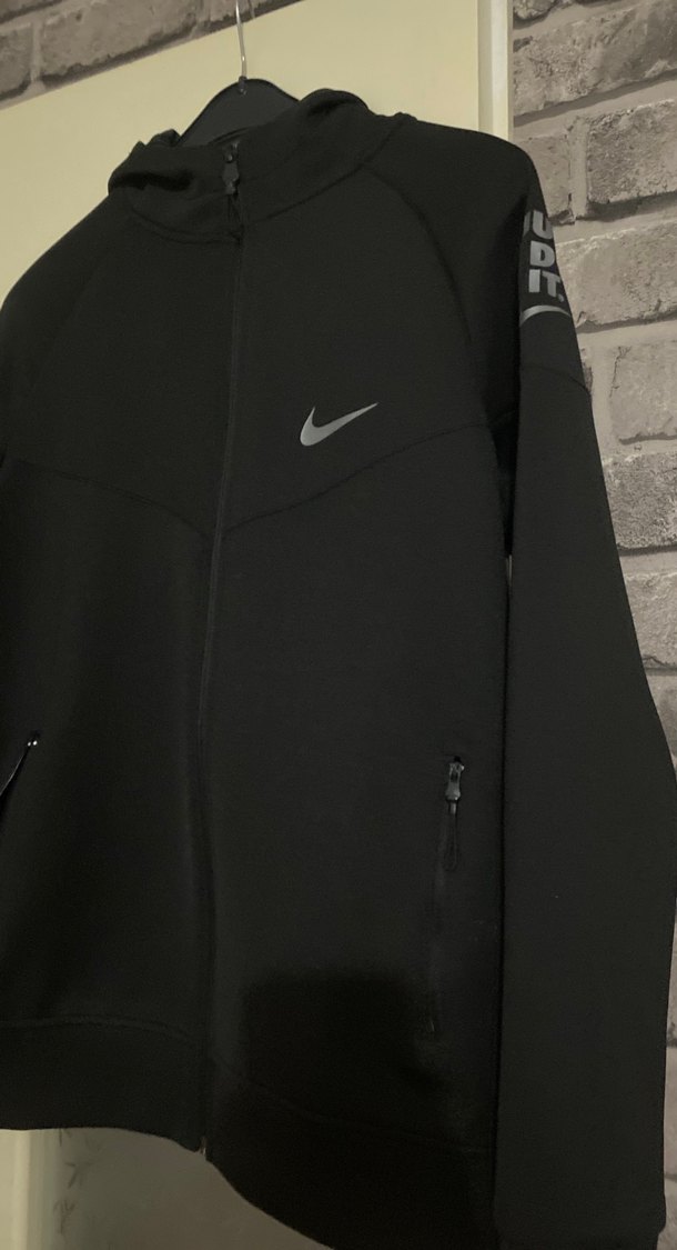 Erkek Siyah Fermuarlı Yüksek Yakalı Sweatshirt - Görsel 2