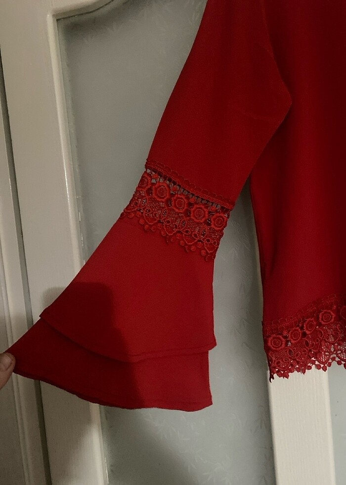 Şifon bluz - Görsel 2