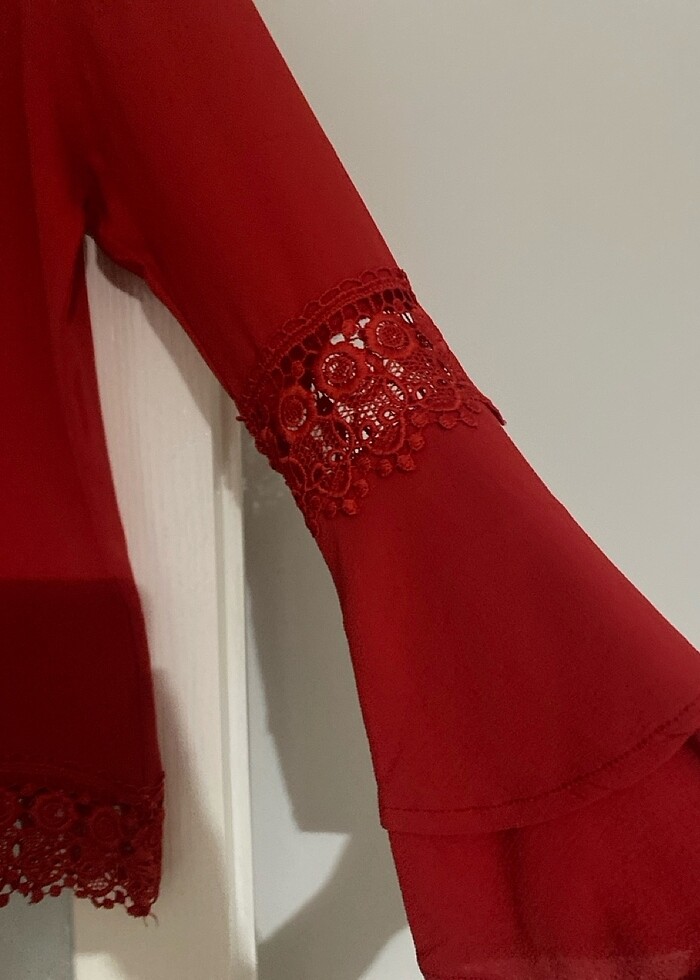 Şifon bluz - Görsel 3