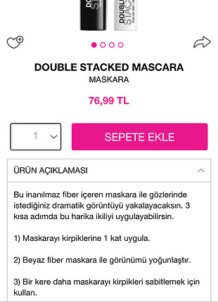 NYX Double Stacked Maskara