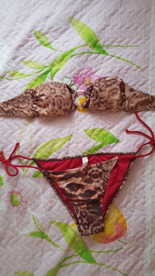 leopar bikini