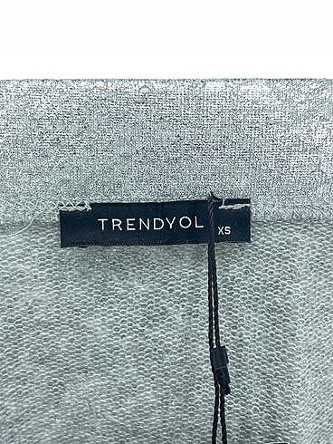 xs Beden gri Renk Trendyol & Milla Midi Etek %70 İndirimli.