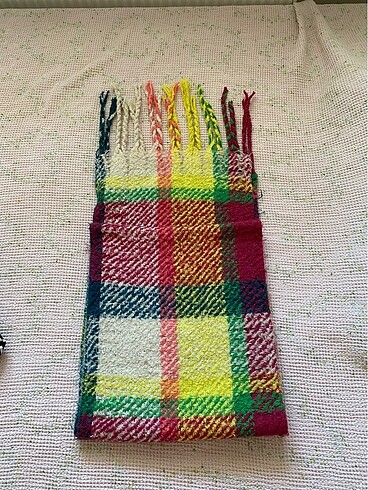 Beden bordo Renk Renkli şal