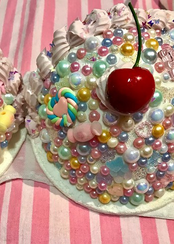 Boncuk Detaylı Şeker Sütyen - Görsel 5