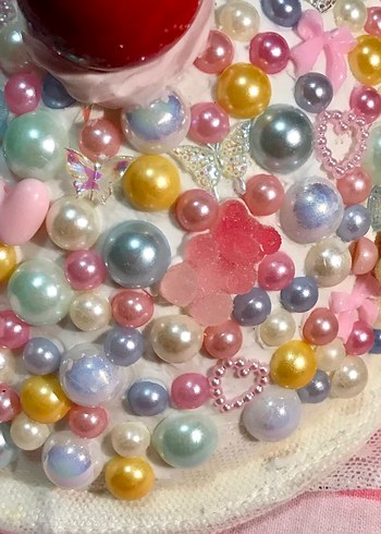 Boncuk Detaylı Şeker Sütyen - Görsel 2