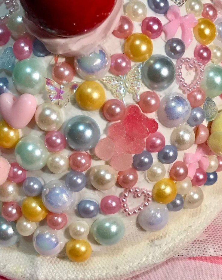 Boncuk Detaylı Şeker Sütyen  - Görsel 2