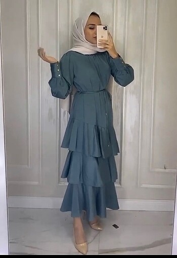 38 Beden Duman butik saten elbise