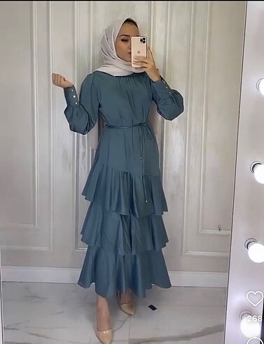 Diğer Duman butik saten elbise
